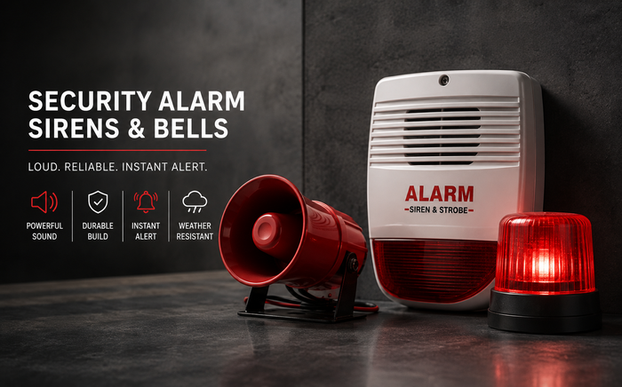 Security Alarm Sirens and Bells in Pakistan: 12V, 24V and Types (2026 Guide)