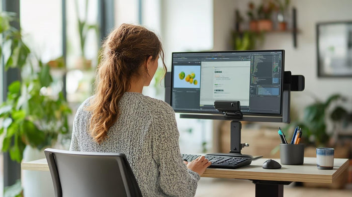Choosing the right monitor arm for a desk