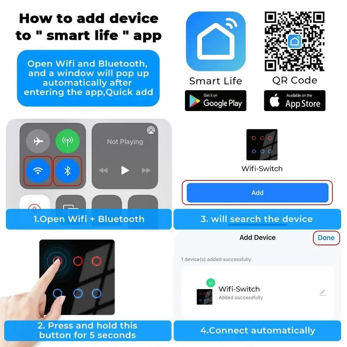 WiFi smart switch troubleshooting - ZZ Marts Pakistan