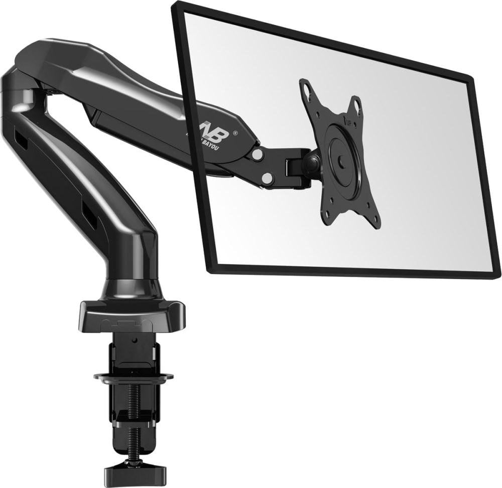 North Bayou NB F100A Gas Spring Monitor Arm 22''-35''