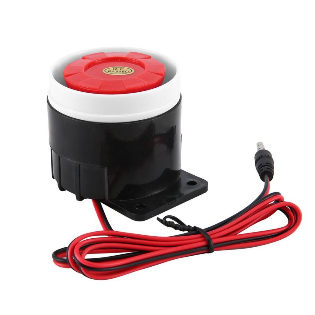 High-Decibel Wired Siren Alarm – Emergency Sounder for Security Systems
