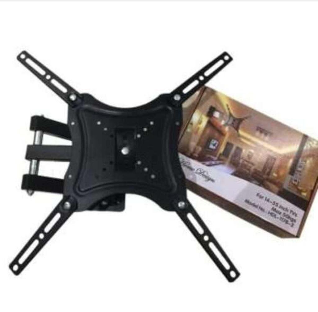 TV Wall Mount 14″–55″ Moveable – Adjustable Swivel & Tilt Bracket