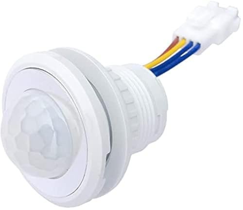 220V PIR Motion Sensor 30mm – Infrared Automatic Light Sensor (30W Load)