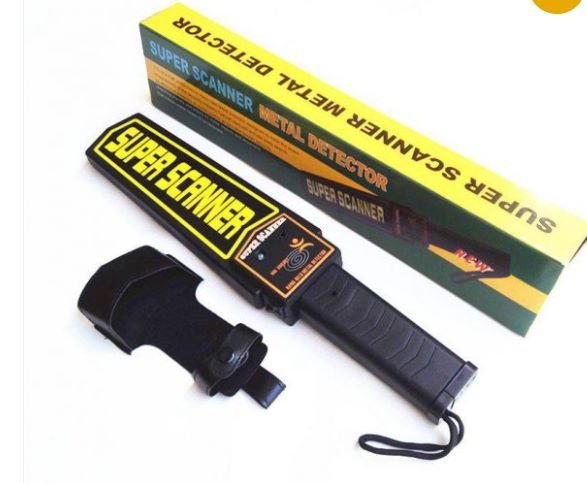 Super Scanner Handheld Metal Detector – High Sensitivity Security Scanner