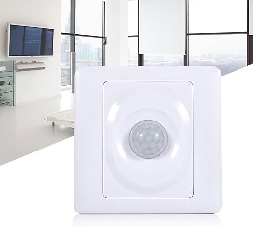 220V PIR Motion Sensor Wall Switch – 200W Automatic Light Controller