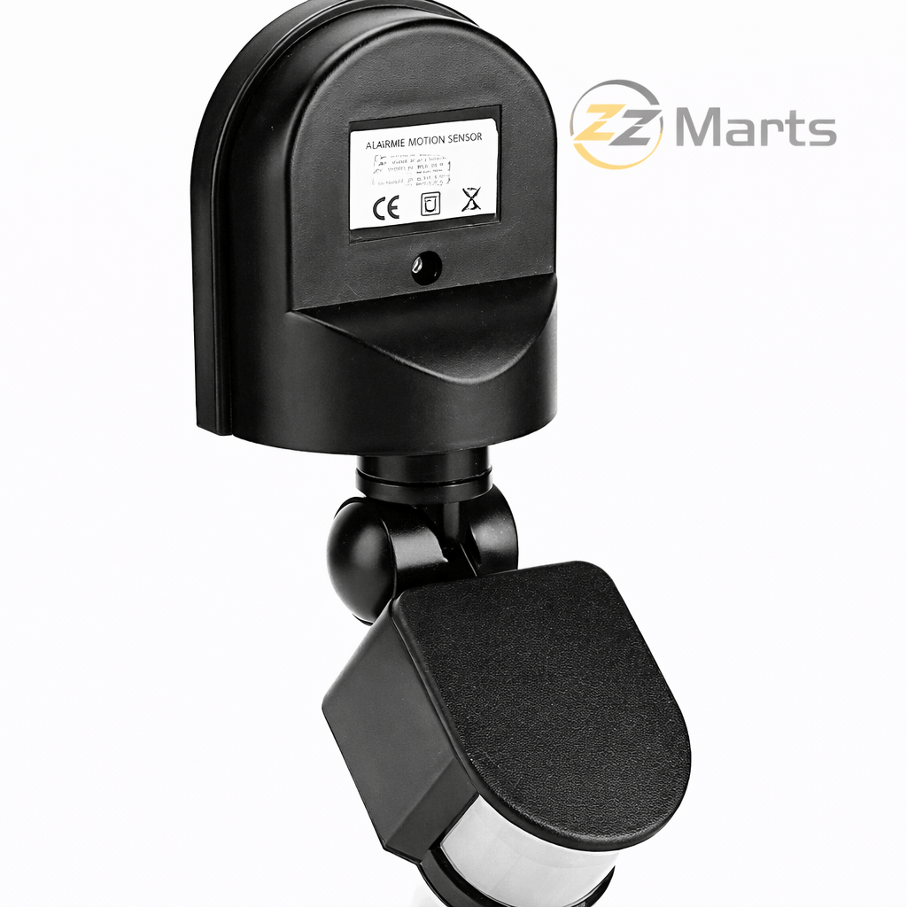 220V Outdoor PIR Motion Sensor – Black & White
