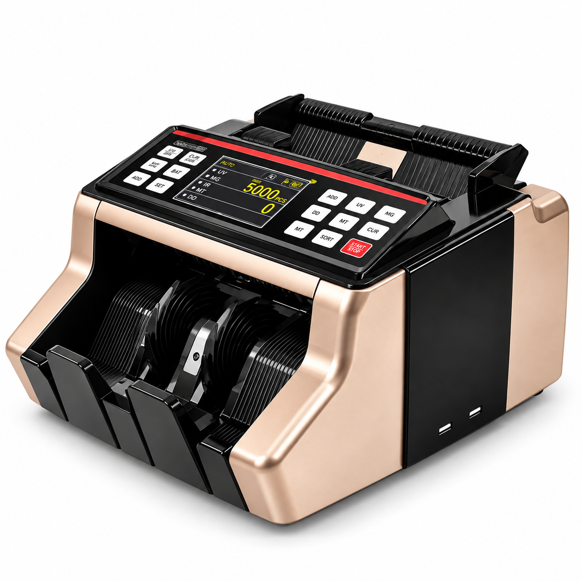 HT-5500 TFT Cash Counting Machine – Note/Bill Counter with Fake Note Detection