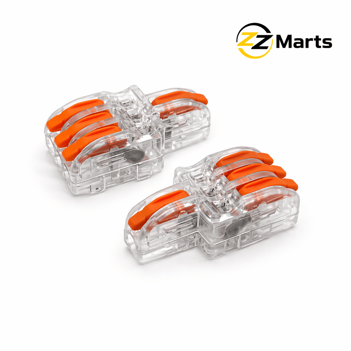 1-to-3 Lever Wire Connector – 1 Input 3 Output Quick Wiring Splitter