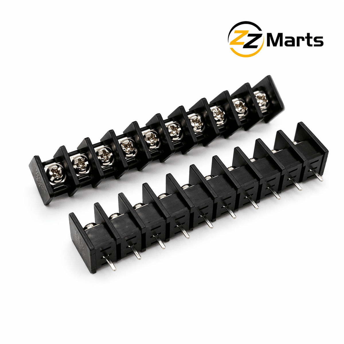 10-Way Screw Terminal Block – Barrier Strip Connector