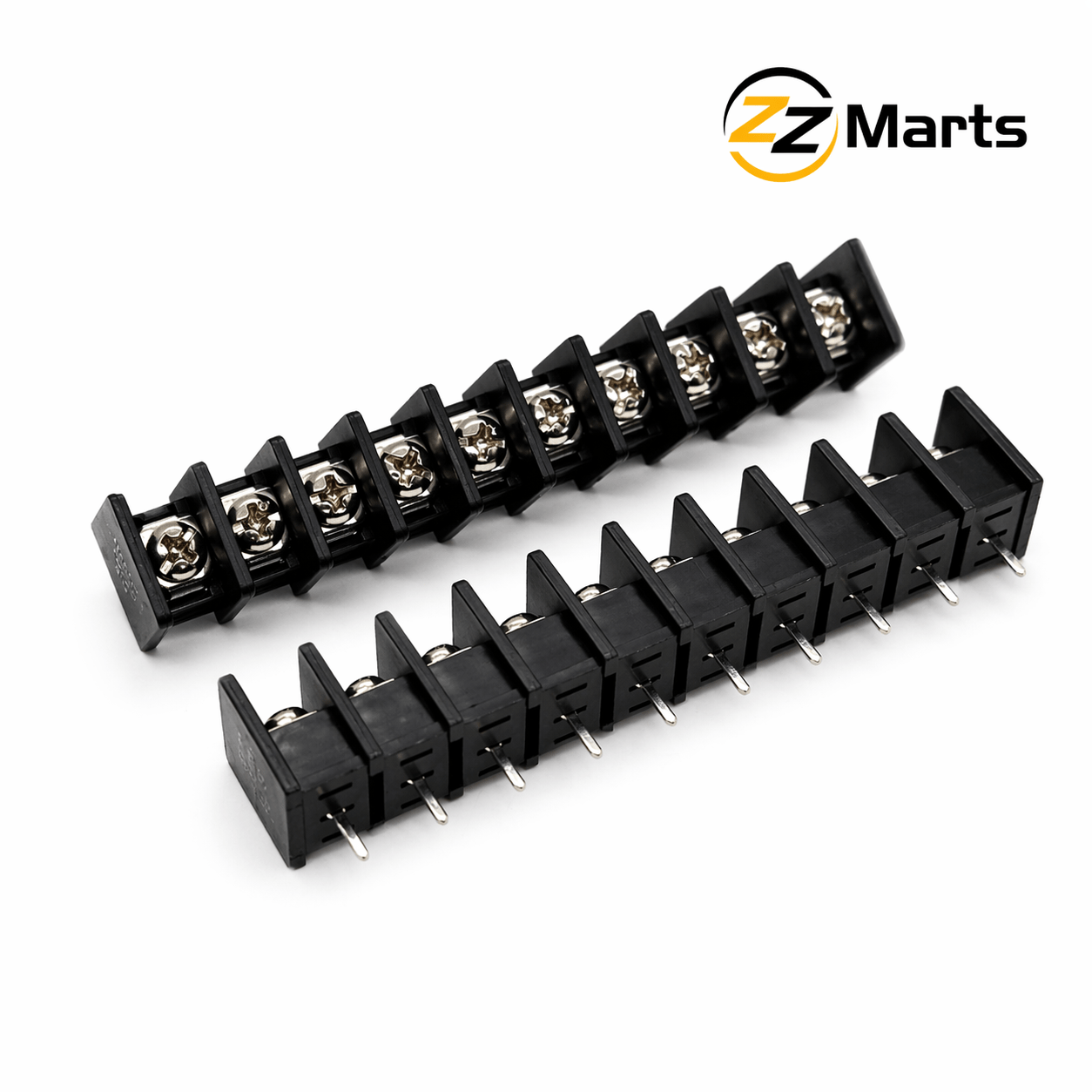 10-Way Screw Terminal Block – Barrier Strip Connector