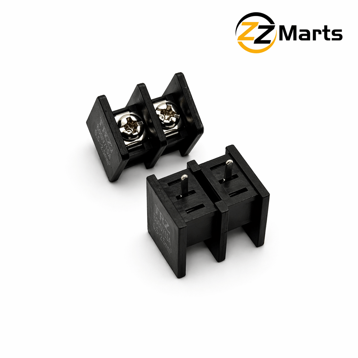 2-Pin Screw Terminal Block – 2 Way Barrier Strip Connector