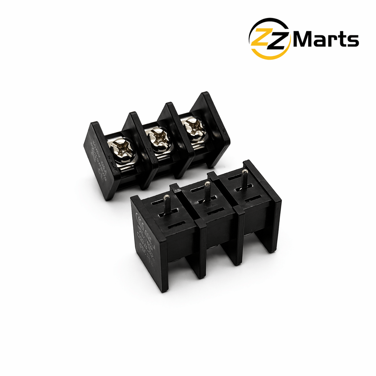 3-Pin Screw Terminal Block – 3 Way Barrier Strip Connector