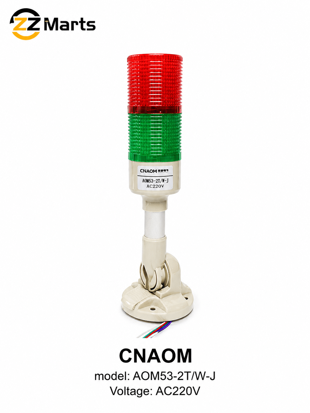 Industrial Signal Tower Light (CNAOM AOM53-2T/W-J – AC220V)