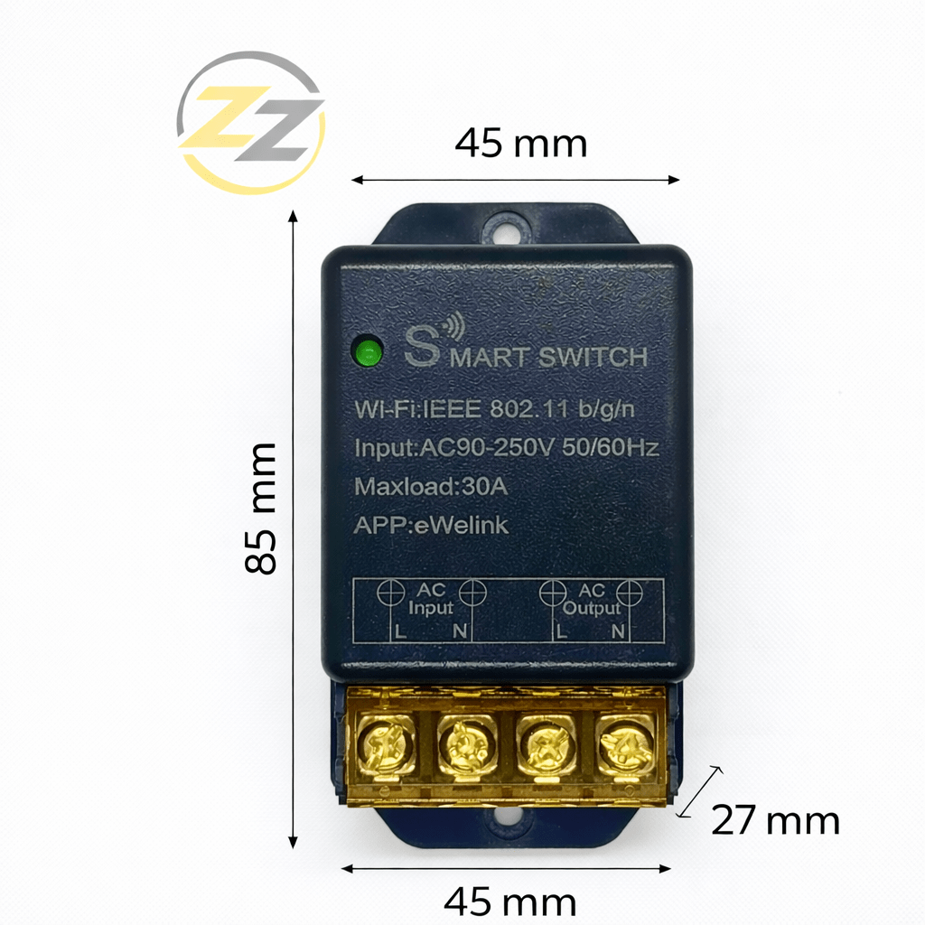 WiFi Smart Switch 30A – eWeLink Compatible