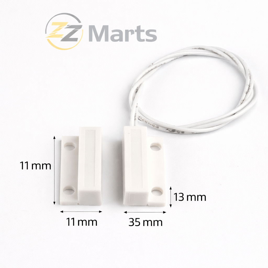 DH-38 Door Contact – NC / NO Wired Magnetic Sensor