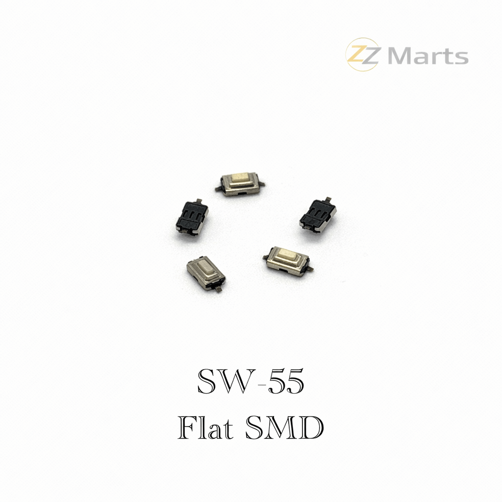 3×6×2.5mm Tactile Push Button Switch – SMD 2-Pin Micro Tact Switch