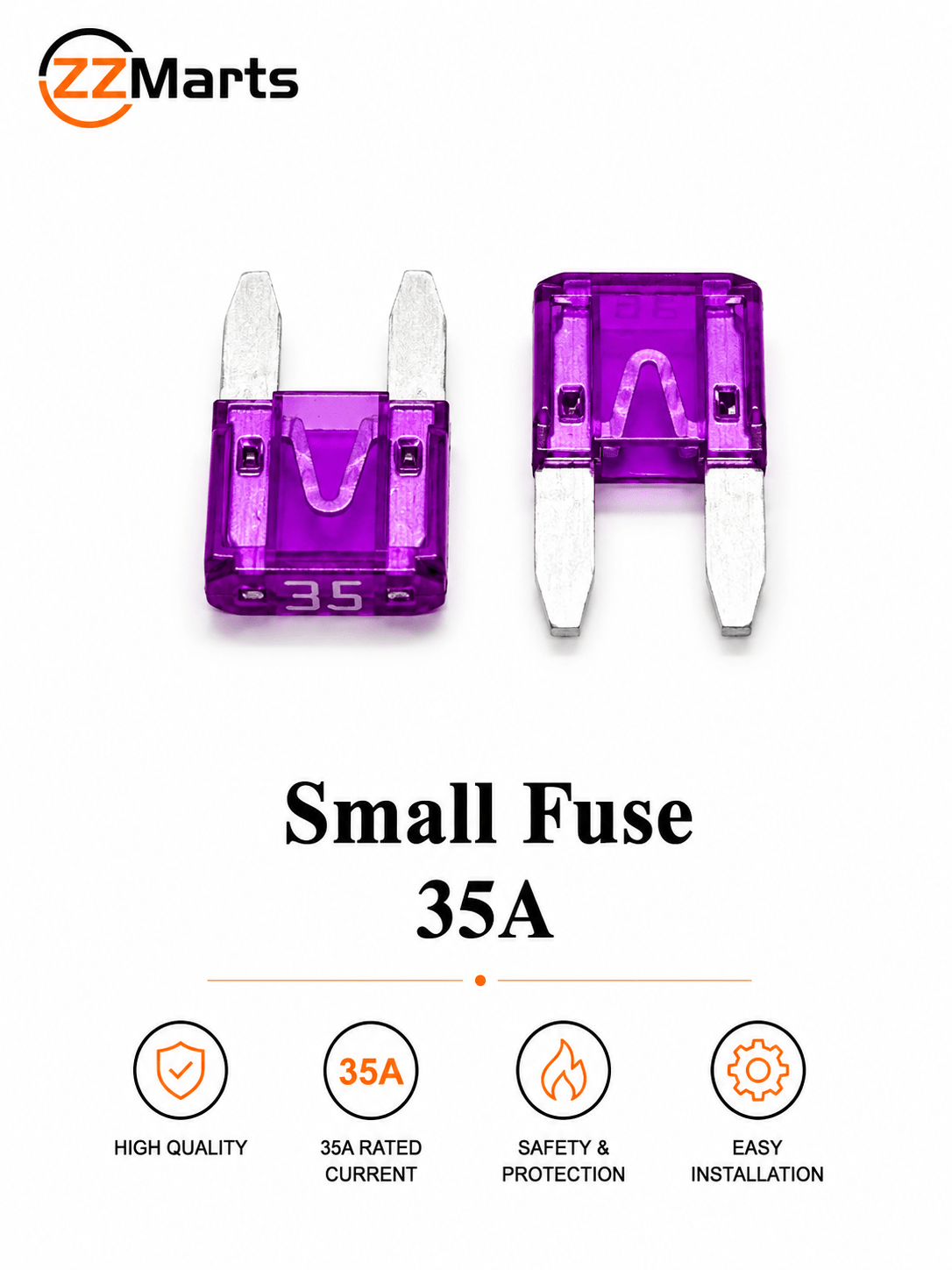 35A Small Automotive Blade Fuse
