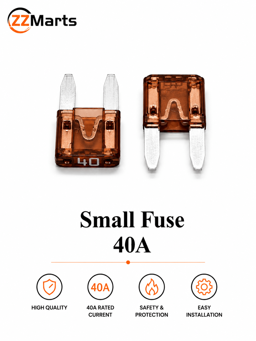 40A Small Automotive Blade Fuse