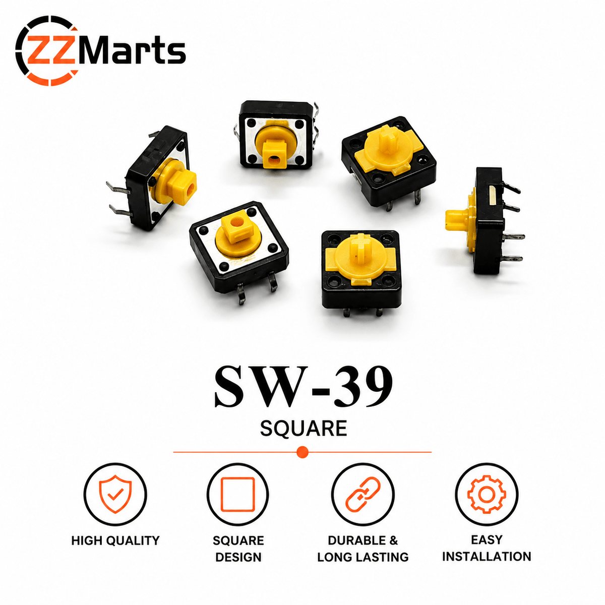 SW-39 Square Tact Switch