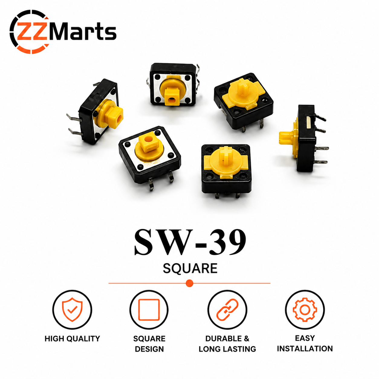 SW-39 Square Tact Switch