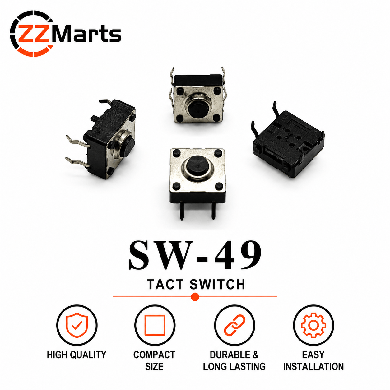 SW-49 Tact Switch Touch Button