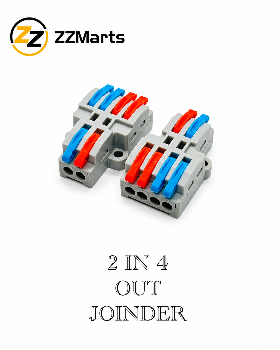2-In 4-Out Lever Wire Connector – Wire Splitter