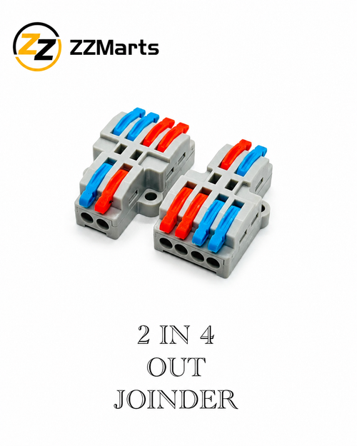 2-In 4-Out Lever Wire Connector – Wire Splitter