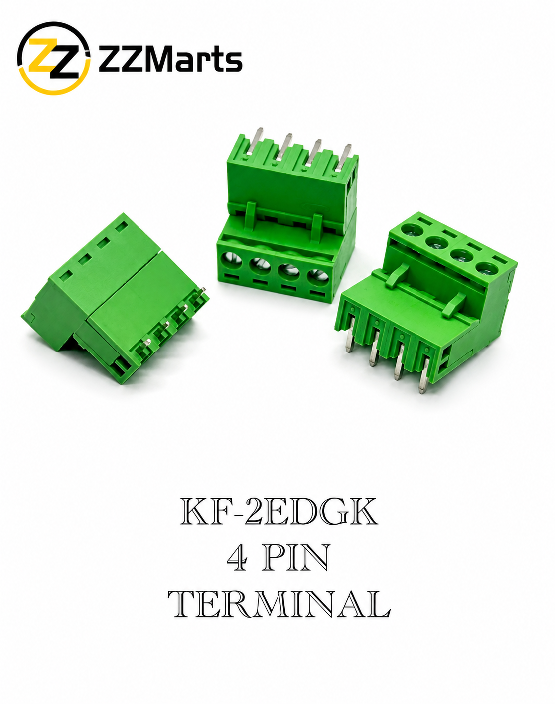 KF-2EDGK Pluggable Terminal Block – Plug + Header (2 to 10 Pin)
