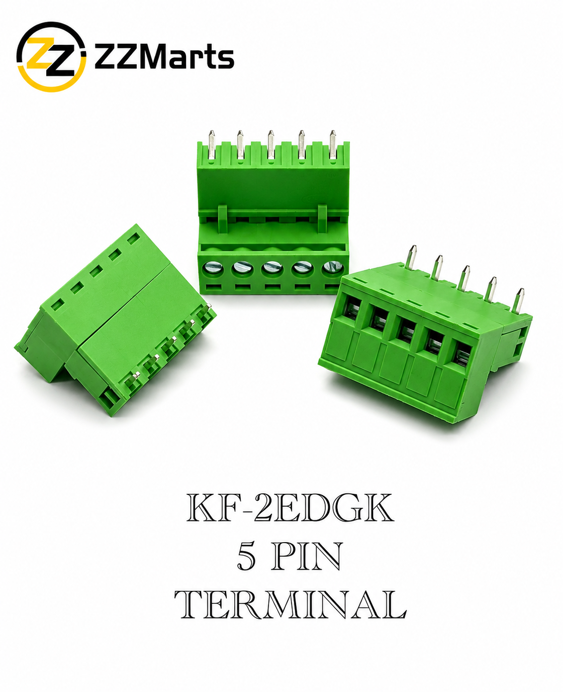 KF-2EDGK Pluggable Terminal Block – Plug + Header (2 to 10 Pin)