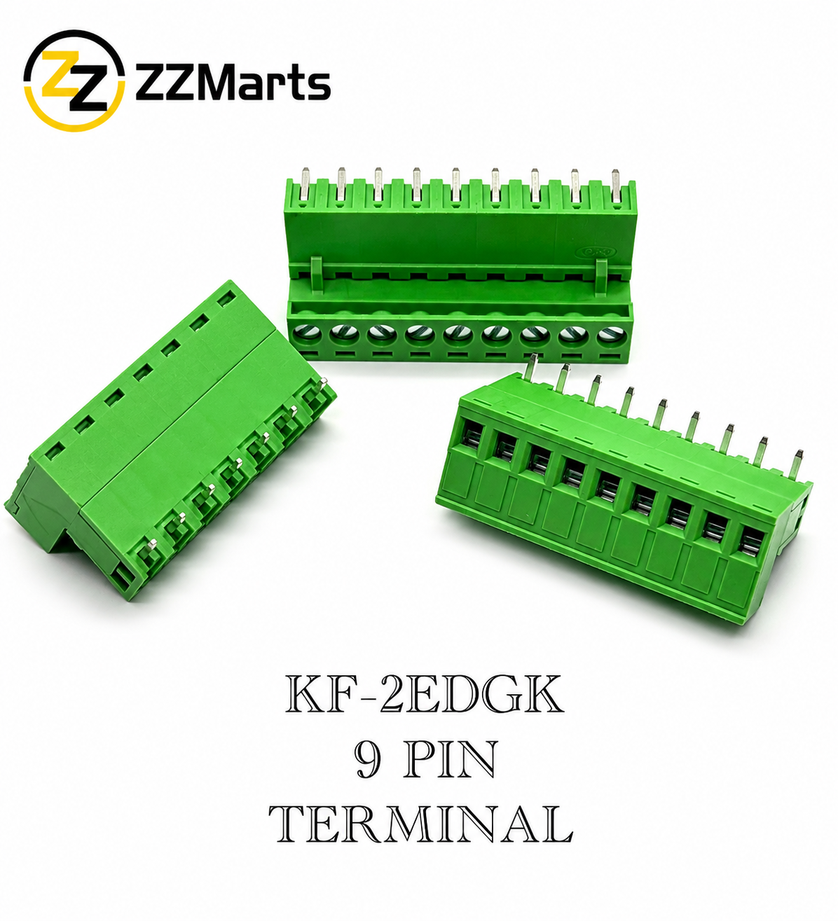 KF-2EDGK Pluggable Terminal Block – Plug + Header (2 to 10 Pin)