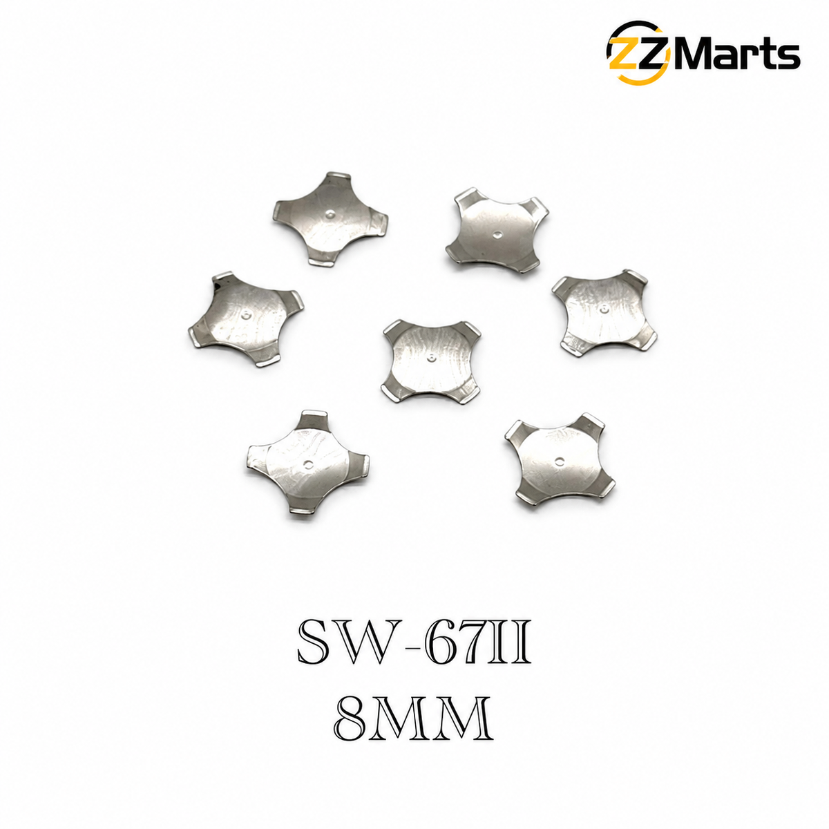 SW-67II 12mm Metal Snap Dome Button Contact (Pack of 20)