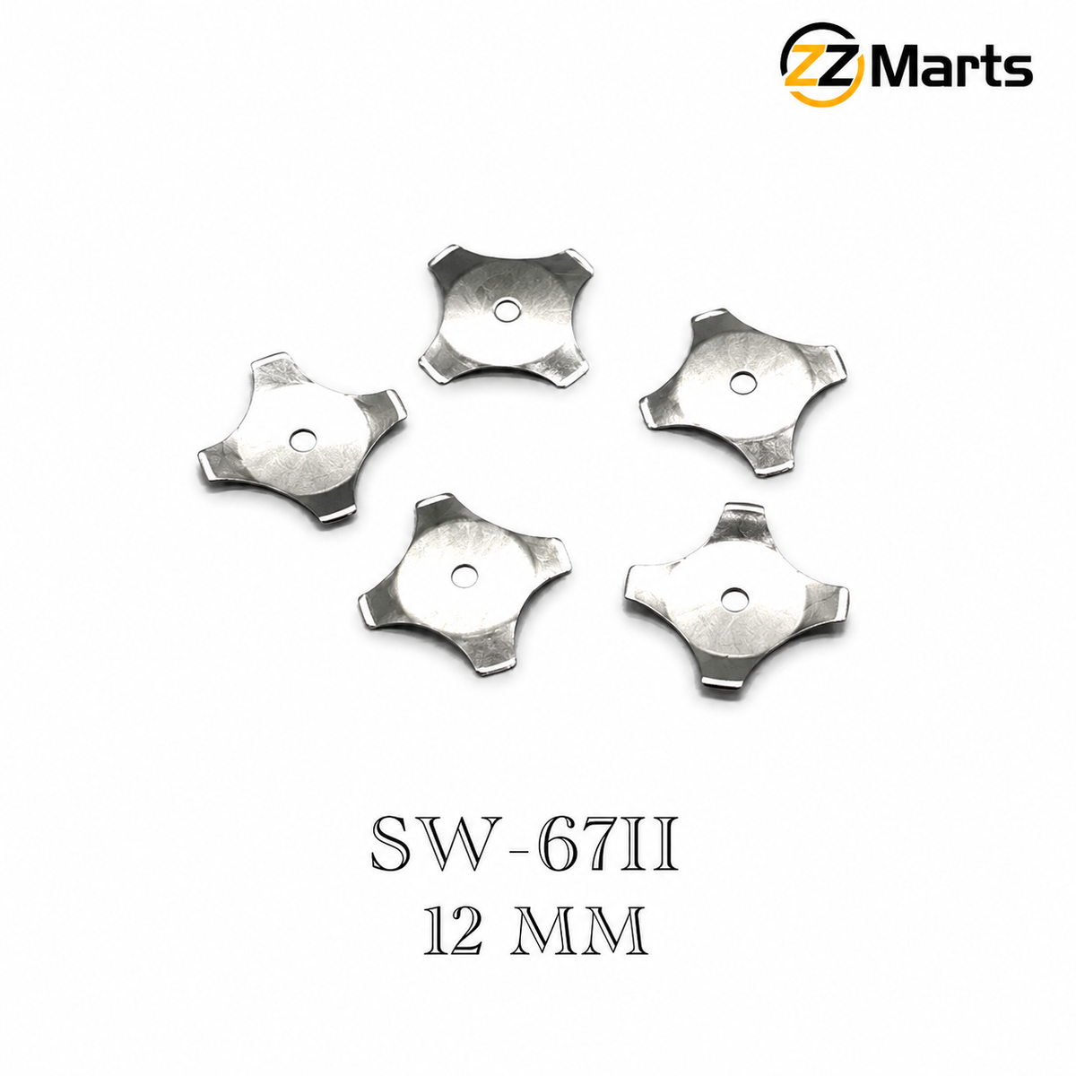 SW-67II 12mm Metal Snap Dome Button Contact (Pack of 20)