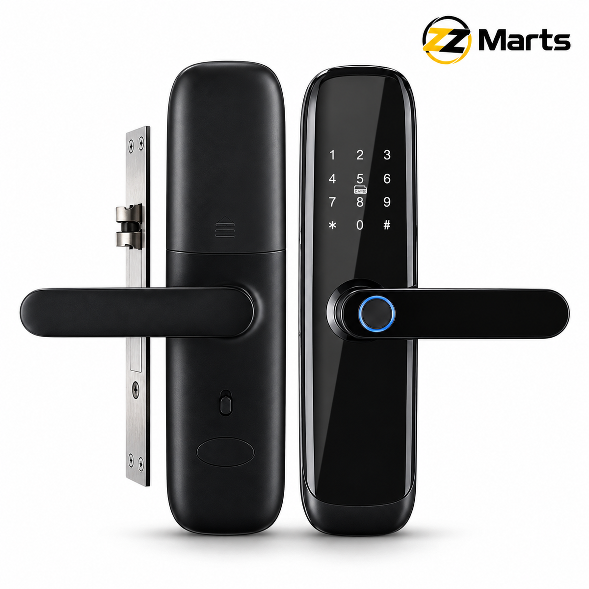 Smart TT Handle Lock – Fingerprint, PIN, RFID Card, Key & App (TTLock)