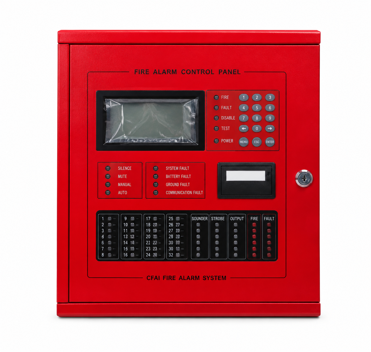 Cease Fire CFI5109 Addressable Fire Alarm Control Panel – 1 Loop (Expandable)