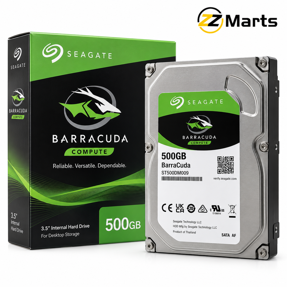 500GB Surveillance Hard Drive – 3.5" SATA CCTV DVR/NVR HDD