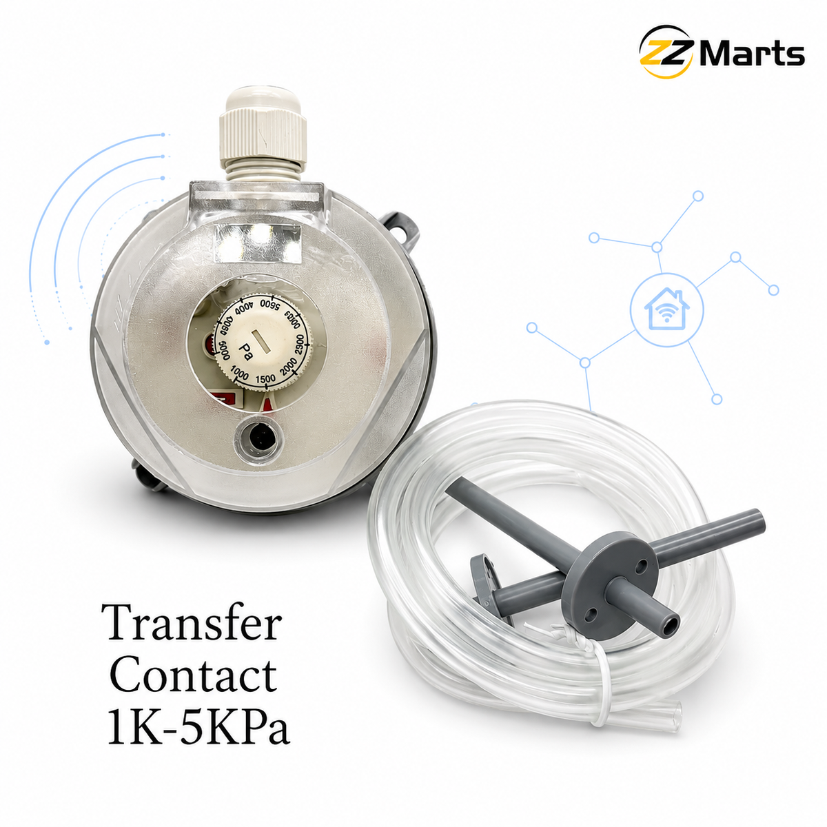 Air differential pressure switch clear cover and cable gland – ZZ Marts