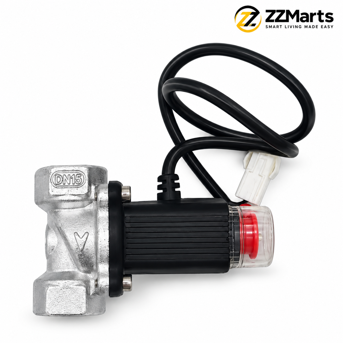 DN15 1/2-inch gas solenoid shut-off valve for the gas leak detector