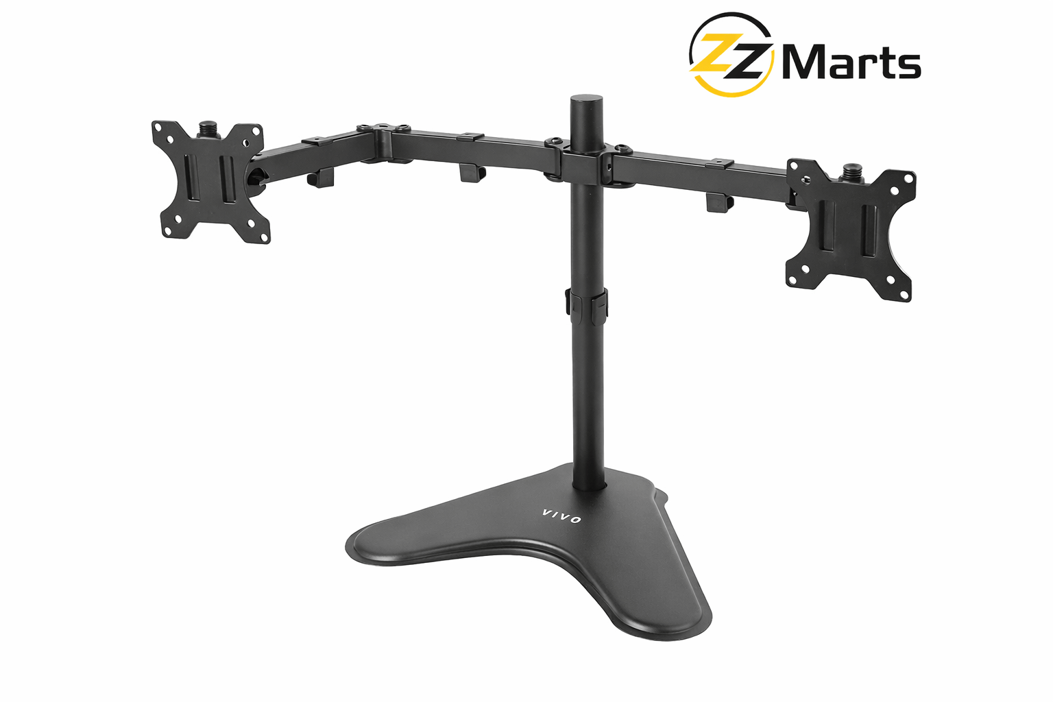 Dual Monitor Table Top Stand – Adjustable Desktop Monitor Mount