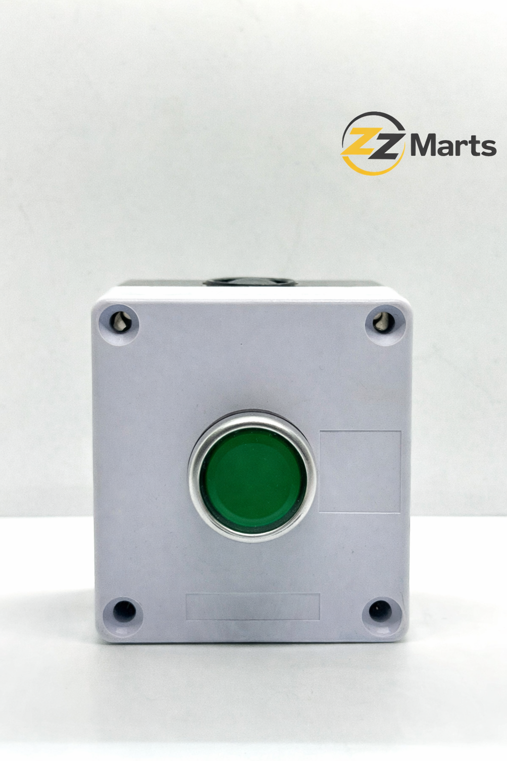 Industrial Single Push Button Control Box – Green Start Button