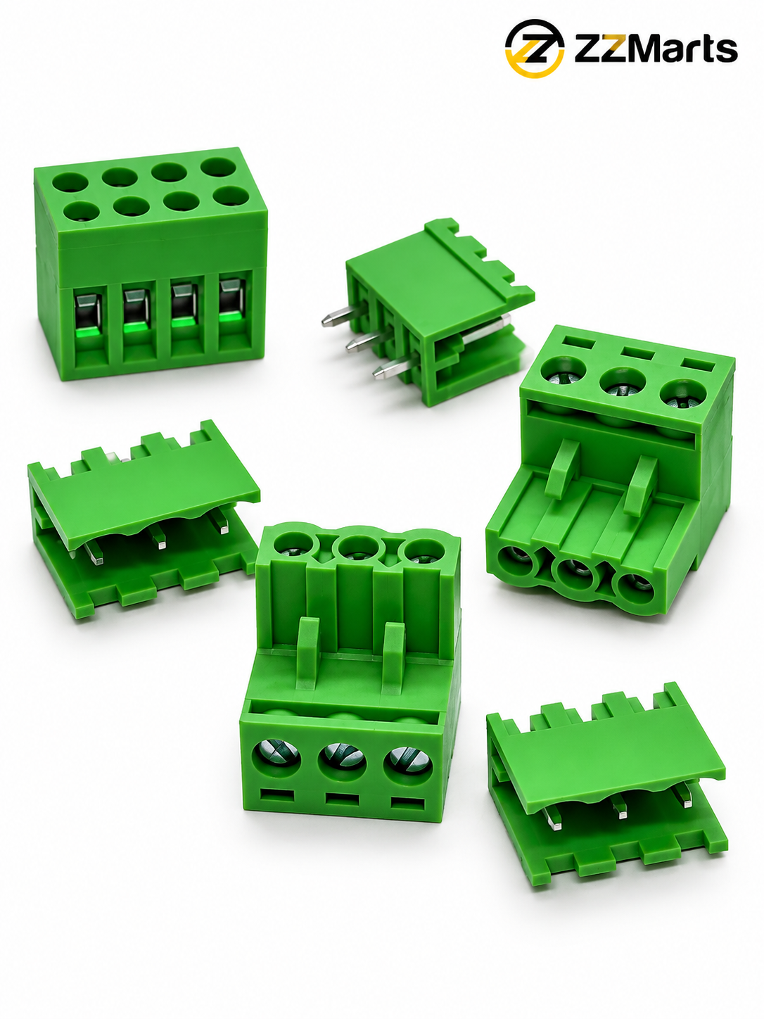 Pluggable Terminal Block Header – Straight Pin, 5.08mm, 2/3/4 Pin (KF-2EDGR)