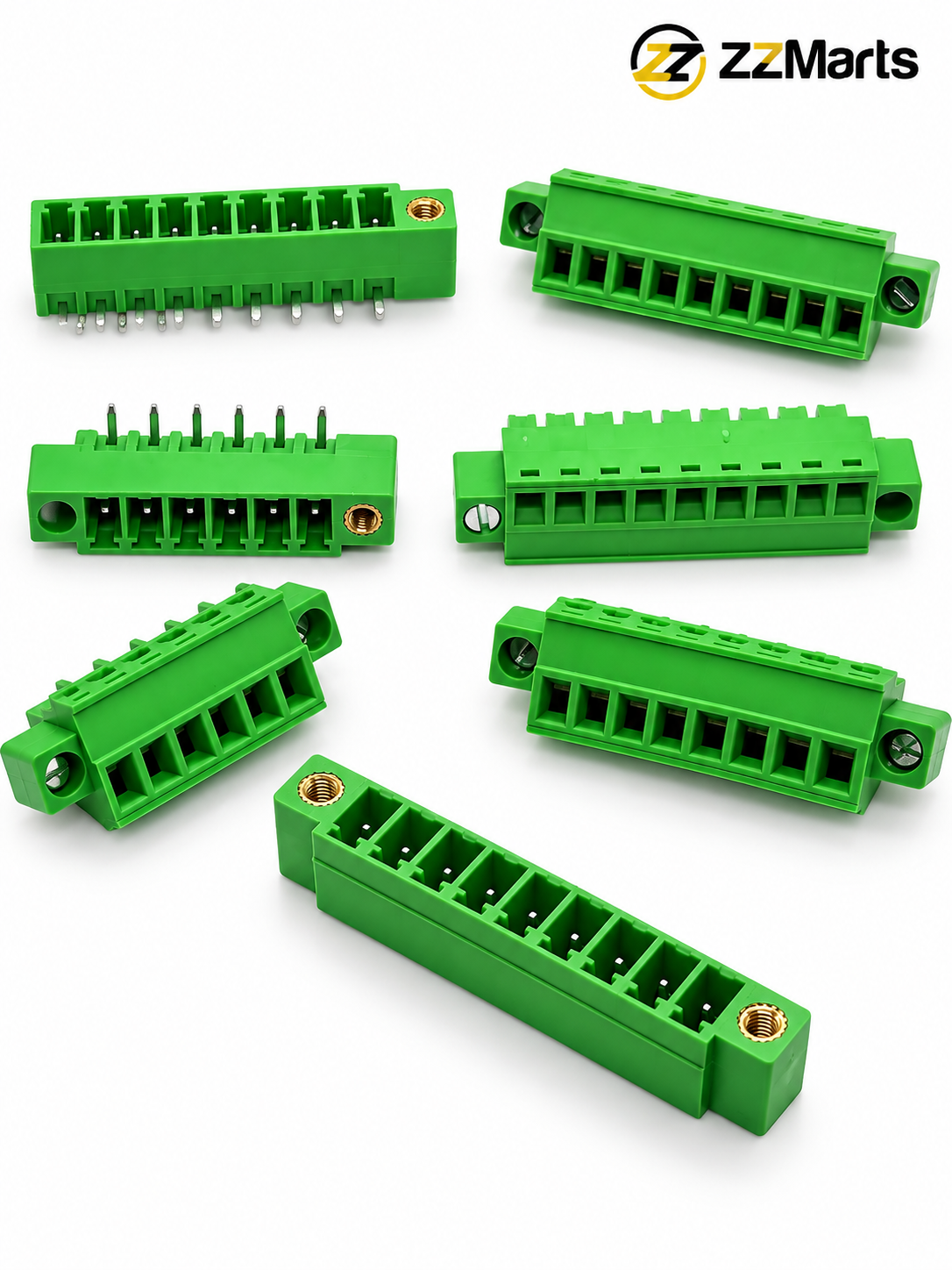 Pluggable Screw Terminal Block – 3.81mm Pitch, 4/5/6/9/10 Pin (KF-15EDG)