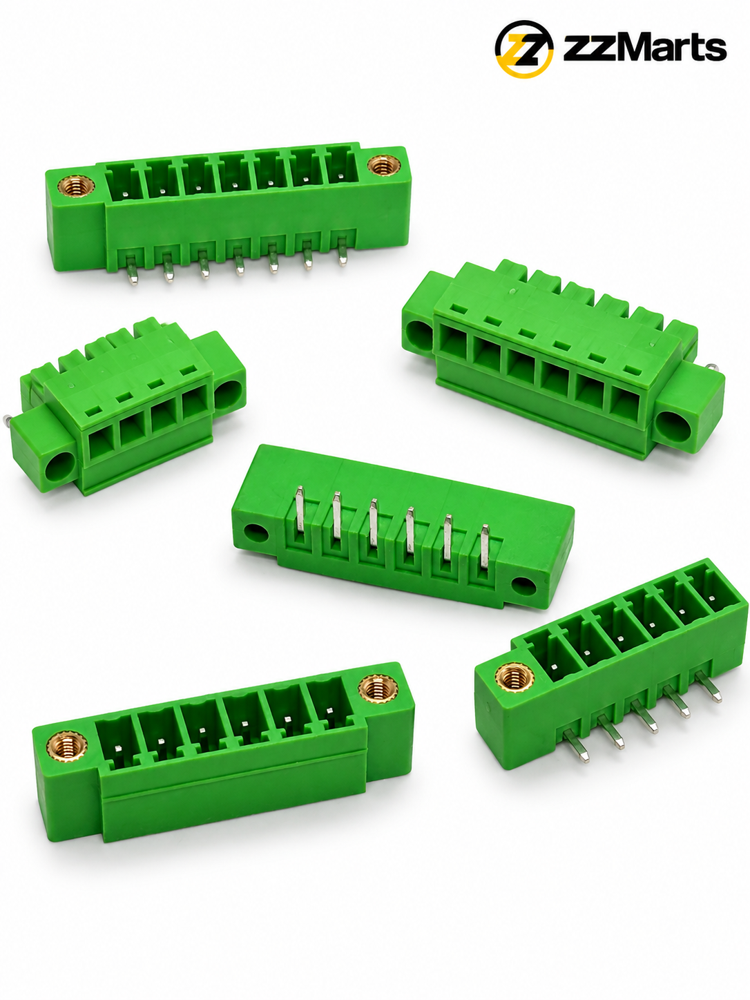 Pluggable Screw Terminal Block – 3.81mm Pitch, 4/5/6/9/10 Pin (KF-15EDG)