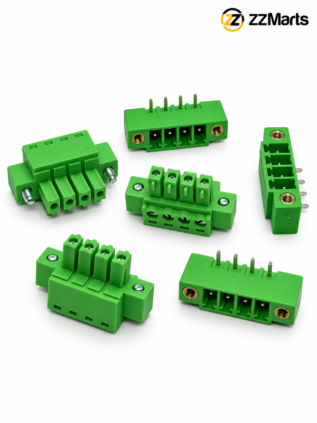 Pluggable Screw Terminal Block – 3.81mm Pitch, 4/5/6/9/10 Pin (KF-15EDG)
