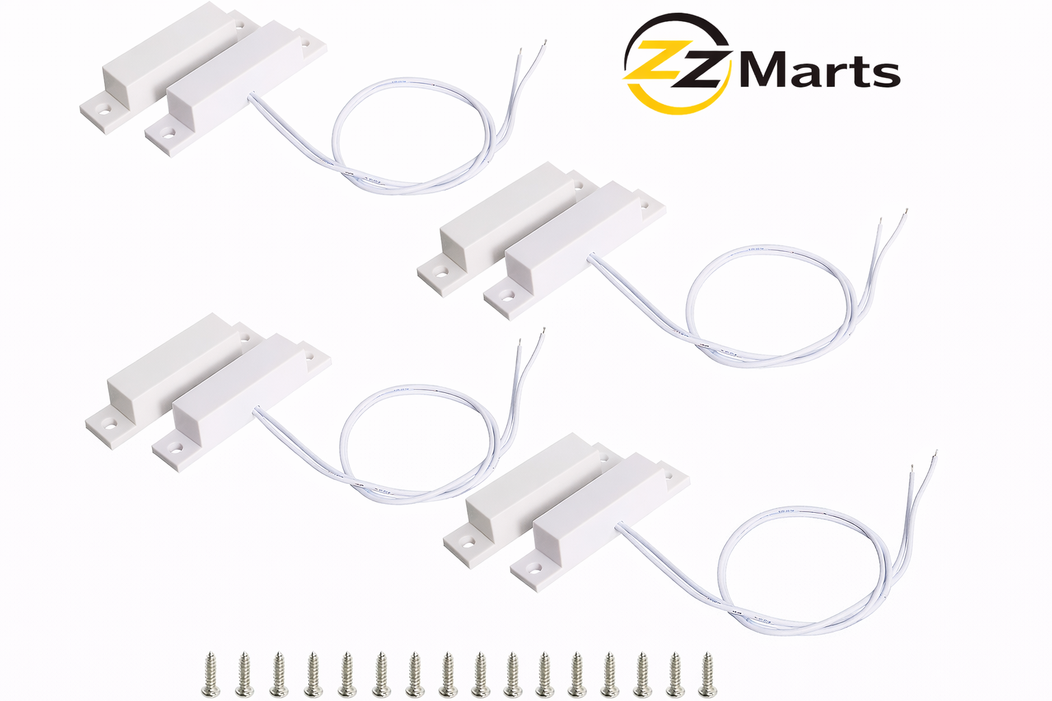 DH-32 Wired Door Contact – NC Magnetic Security Sensor