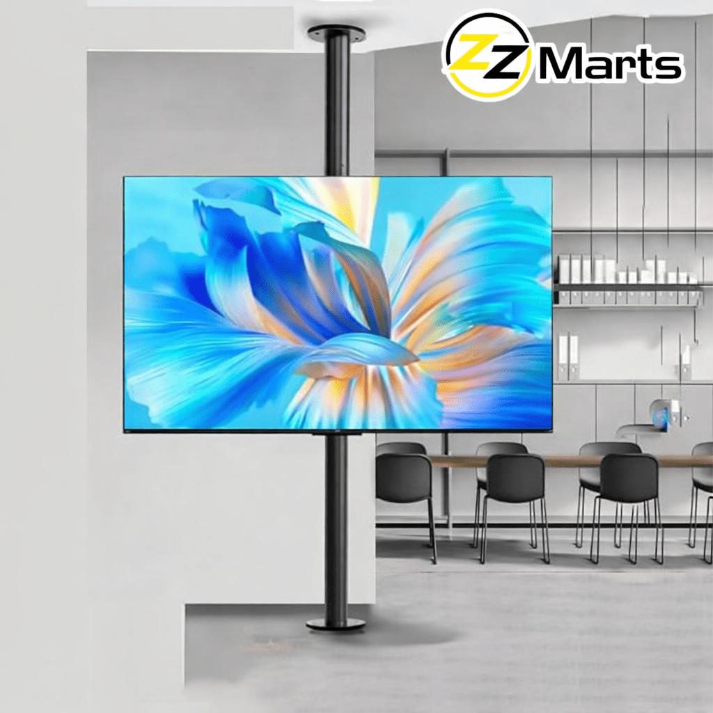 360° Floor Revolving TV Mount – Full Rotation Heavy Duty Stand
