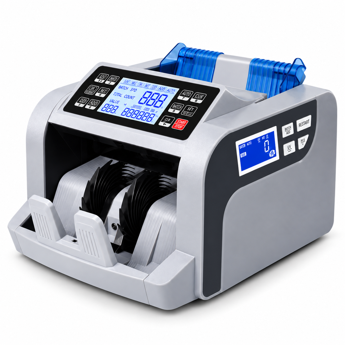 HT-8500 Cash Counting Machine – Note/Bill Counter with Fake Note Detection