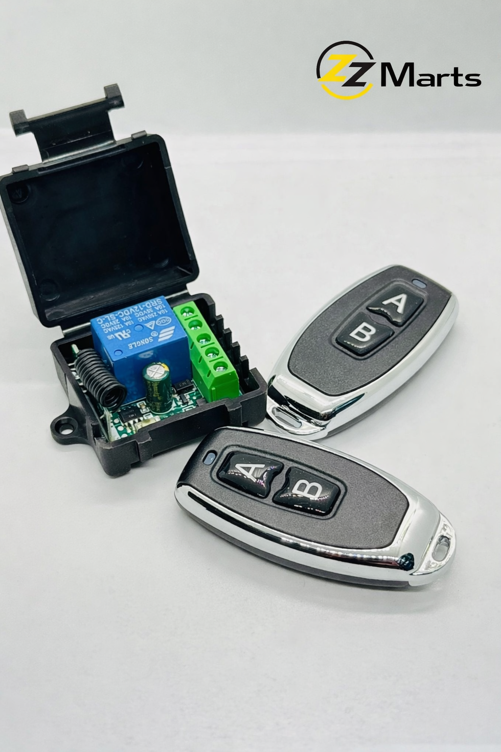 RF Wireless Remote Control Relay Switch Module – 2 Button (ON/OFF)