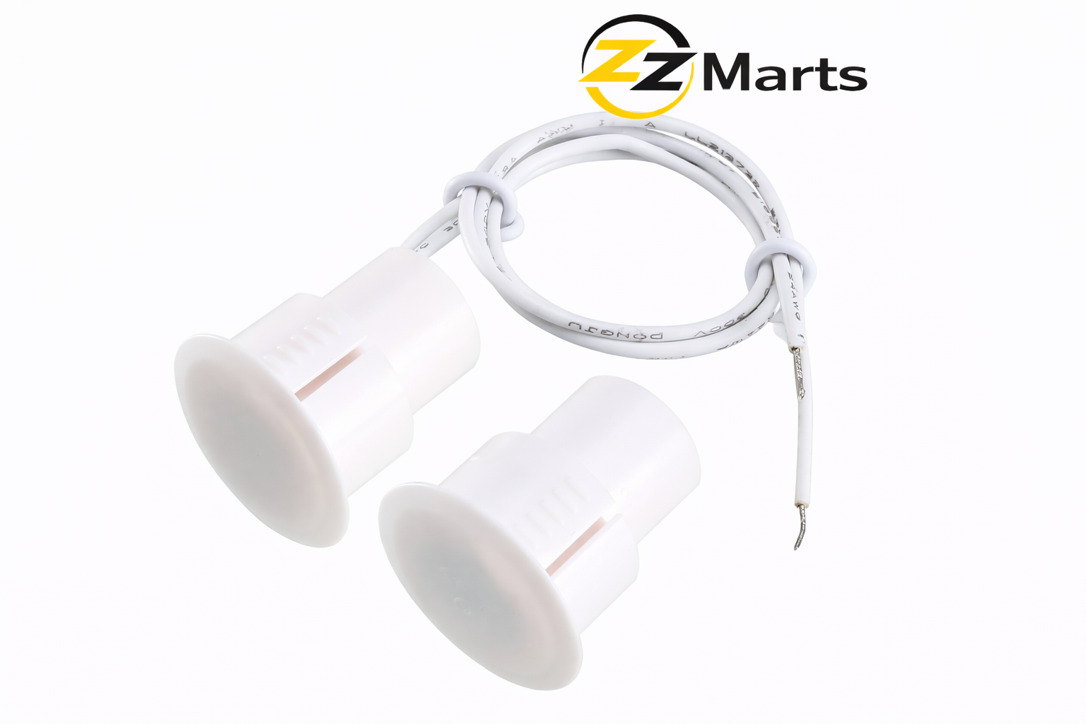 DH-36 Recessed Door Contact – Wired Magnetic Reed Switch Sensor