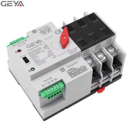 GEYA W2R WiFi Automatic Transfer Switch (ATS) – 3P 100A (Dual Power, Tuya)