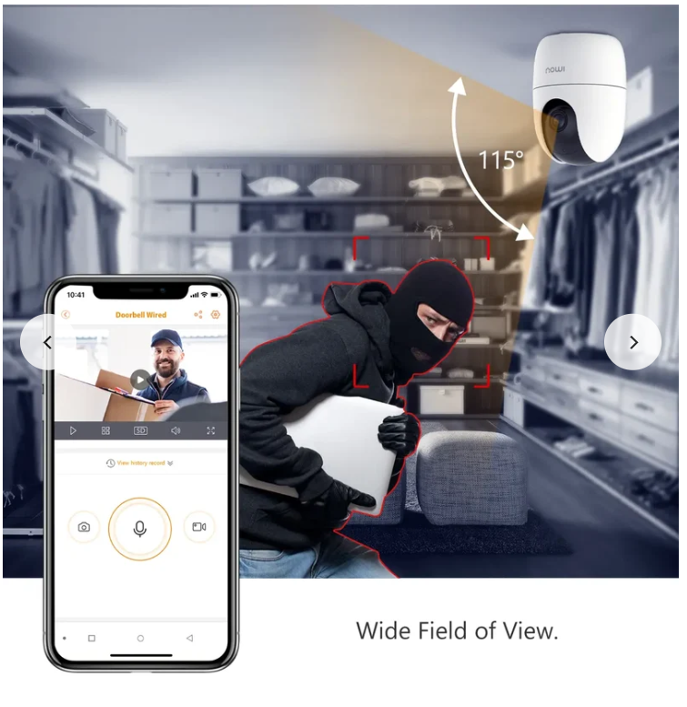 Imou Ranger 2 1080P Indoor Pan-Tilt Camera – 2MP WiFi, AI Detection, Two-Way Audio